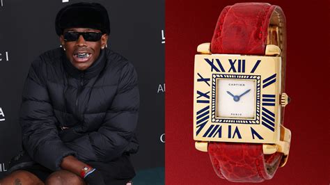 cartier watch tyler the creator|tyler the creator cartier collection.